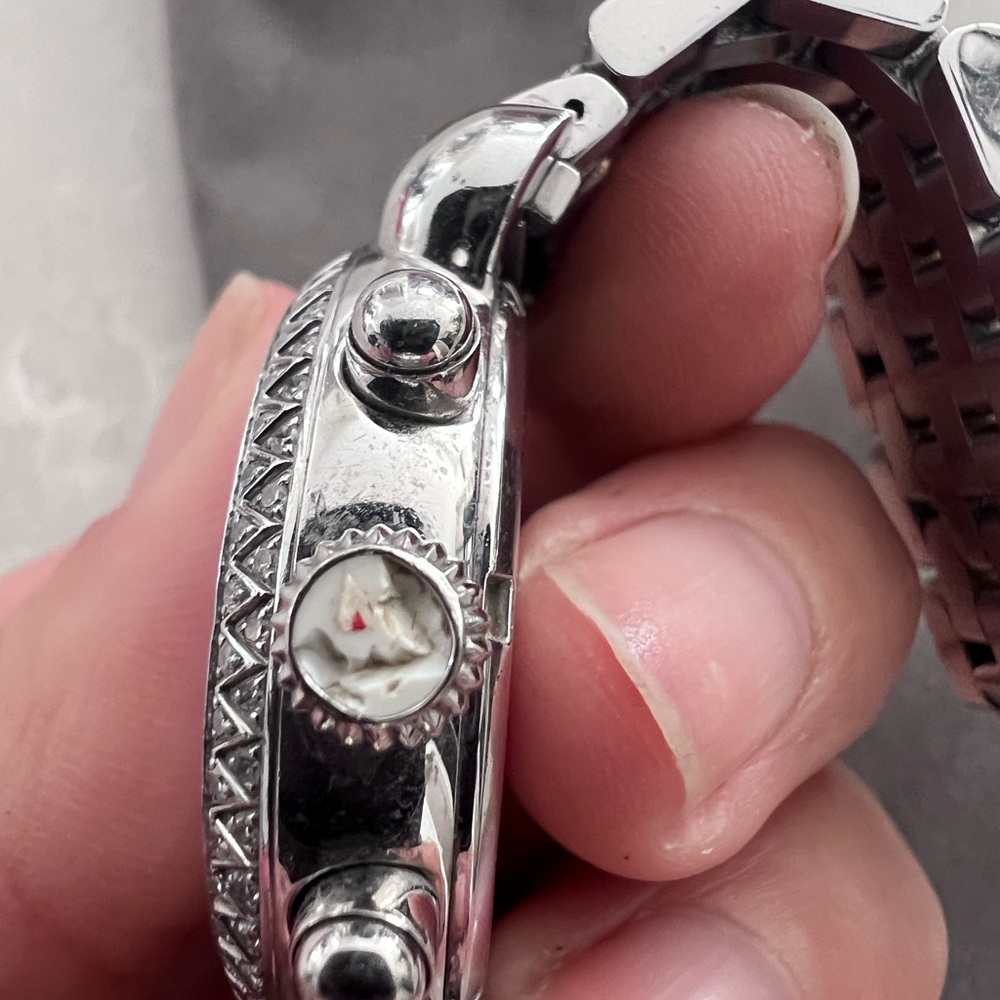 Women’s Diamond Michele Watch with two tone band - Picture 9 of 16